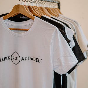 Luke 3:11 Apparel Logo Tee