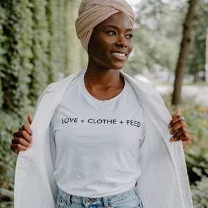 Love + Clothe + Feed Mission Tee