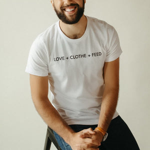 Love + Clothe + Feed Mission Tee