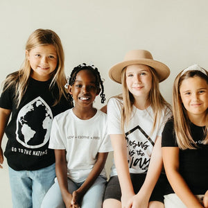 Kids Love + Clothe + Feed Mission Tee