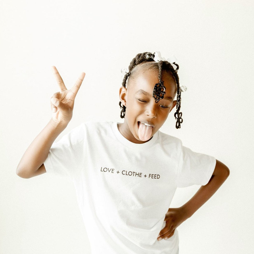 Kids Love + Clothe + Feed Mission Tee