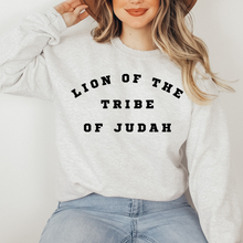 Load image into Gallery viewer, Lion of the Tribe of Judah Crewneck