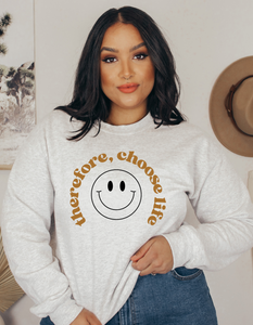 Choose Life Crewneck